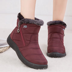 Winter Women Thick Bottom Ankle Boots Fashion