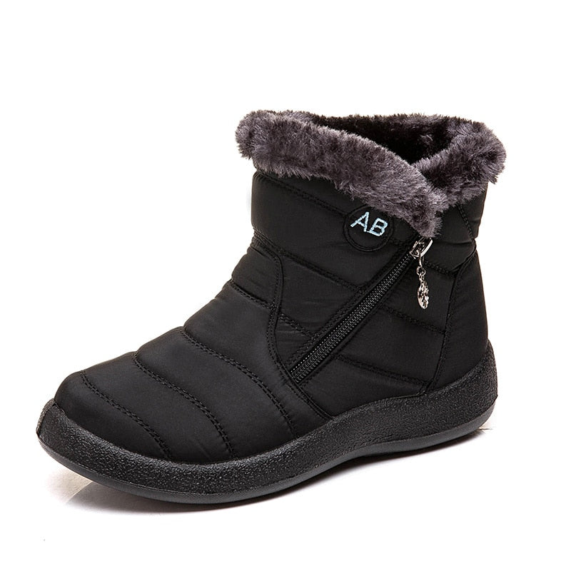 Winter Women Thick Bottom Ankle Boots Fashion