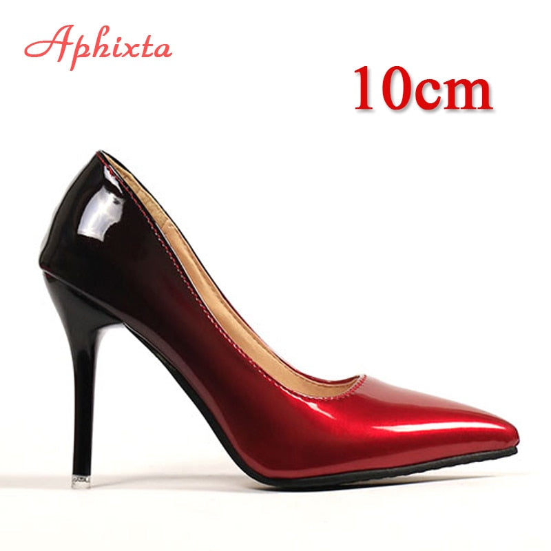 Pointed Toe Thin Heel Shoes 10cm Heels  Shoes