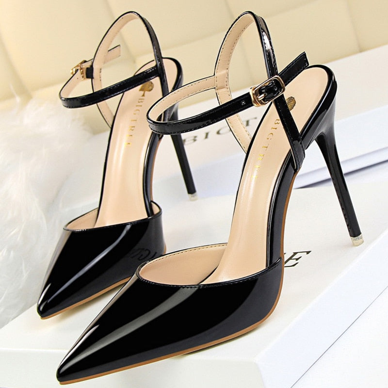 Shoes Fashion Sandals High Heels Pointed Toe Women Pumps