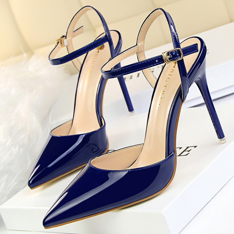 Shoes Fashion Sandals High Heels Pointed Toe Women Pumps