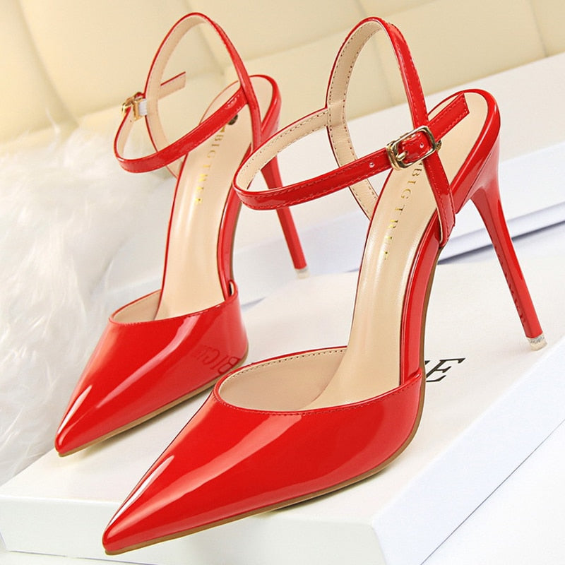 Shoes Fashion Sandals High Heels Pointed Toe Women Pumps