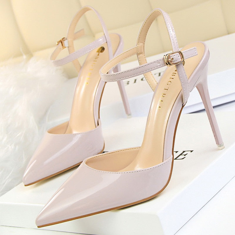 Shoes Fashion Sandals High Heels Pointed Toe Women Pumps