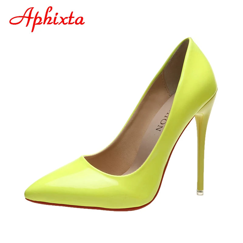 Super High 12cm Stiletto Heels Pumps Shoes Pointed Toe