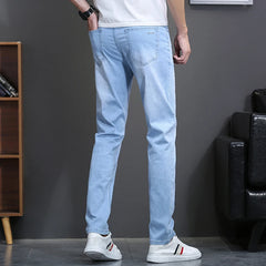 Classic Style Brand Jeans Men Casual Stretch Slim Denim Pants