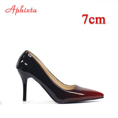 Pointed Toe Thin Heel Shoes 10cm Heels  Shoes
