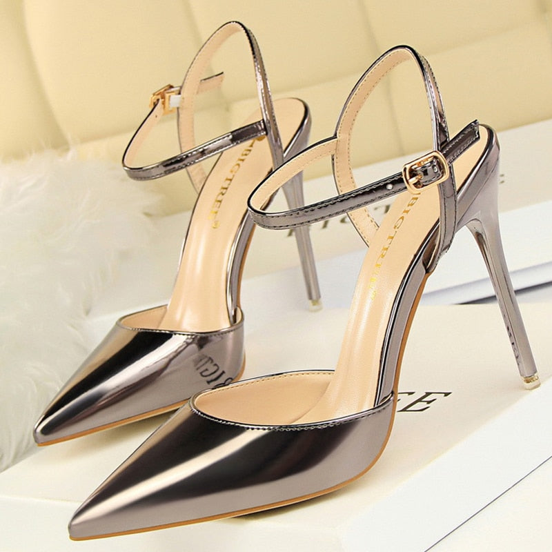 Shoes Fashion Sandals High Heels Pointed Toe Women Pumps