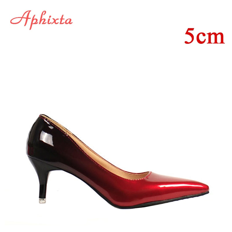 Pointed Toe Thin Heel Shoes 10cm Heels  Shoes