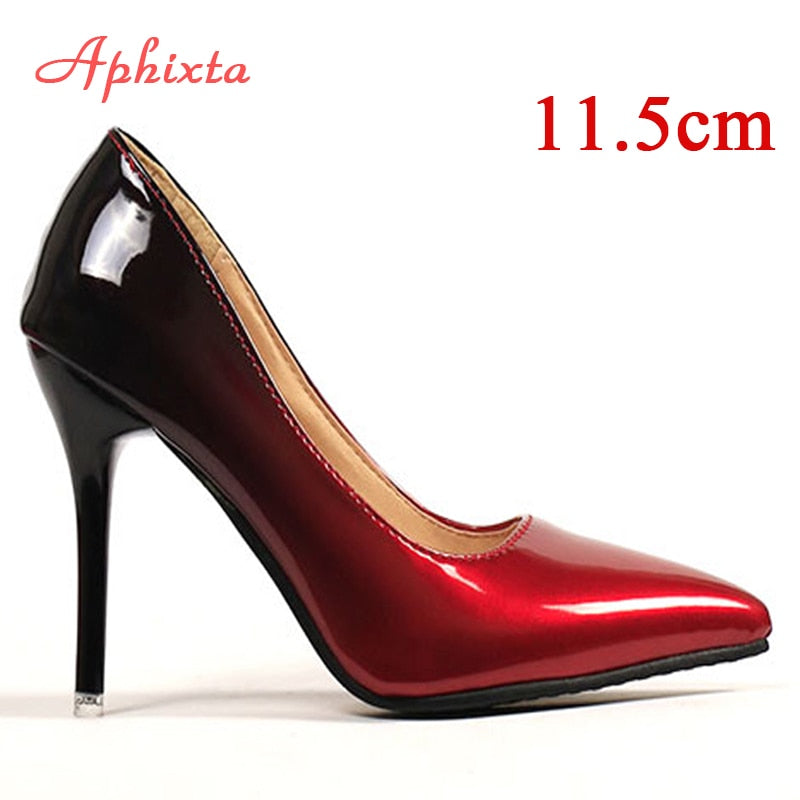 Pointed Toe Thin Heel Shoes 10cm Heels  Shoes