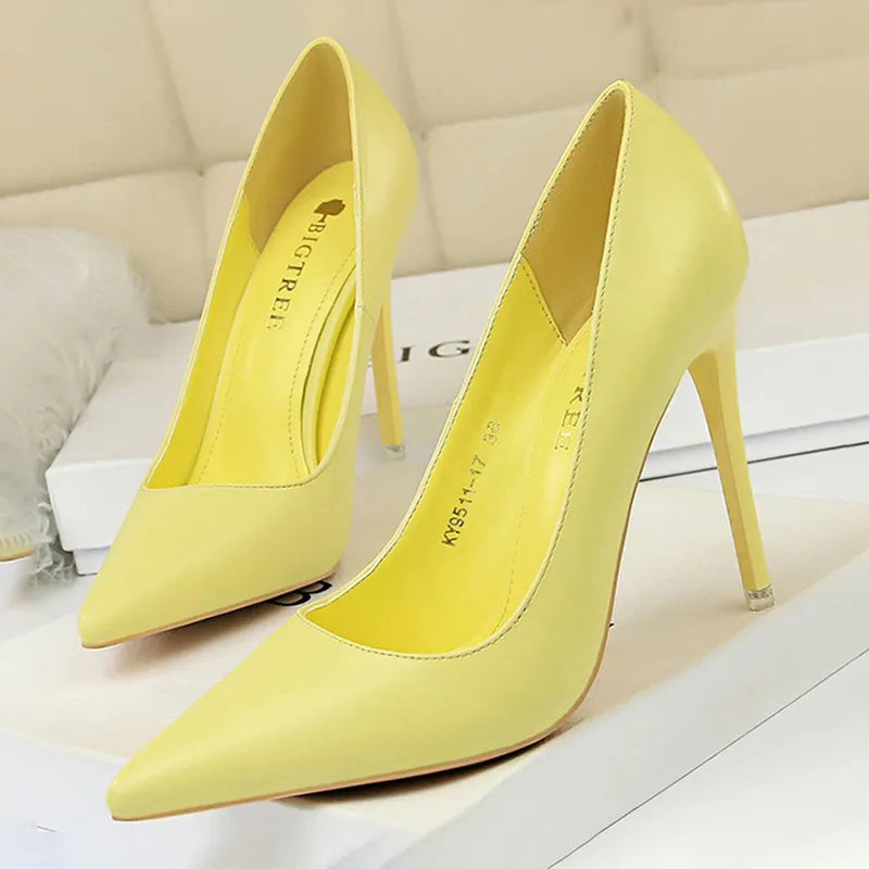 Shoes Women Pumps Fashion High Heels Shoes