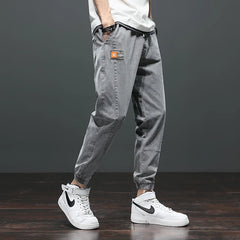 Trendy Brand Men’s Jeans Loose Straight Leg Wide-leg Casual Trousers