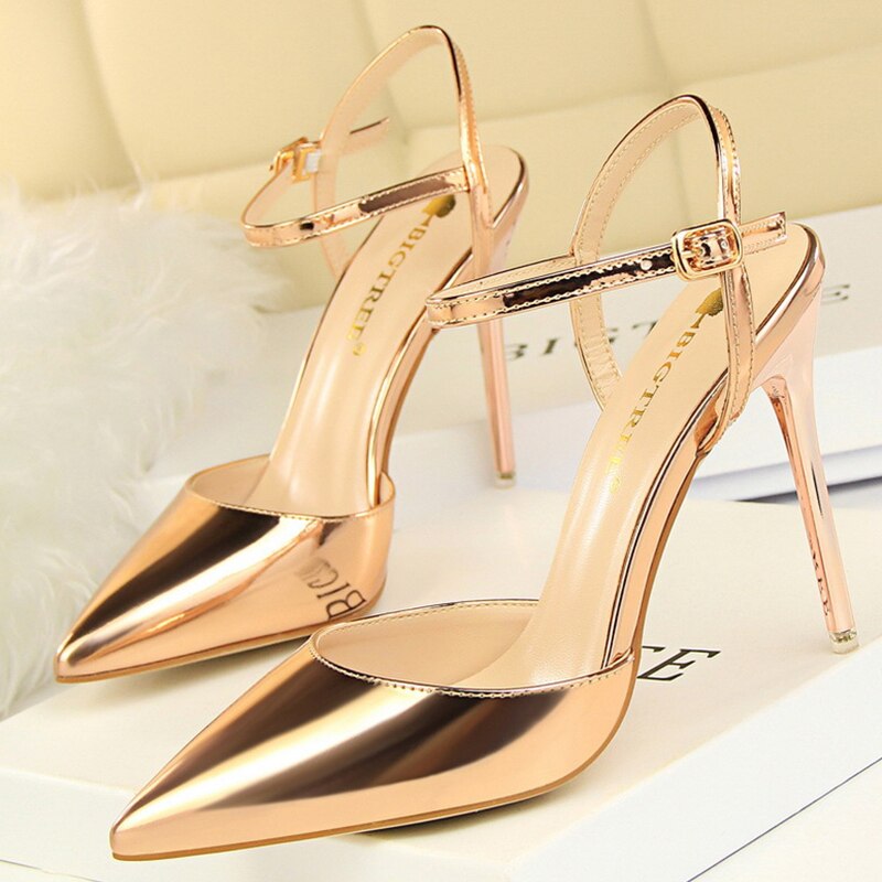 Shoes Fashion Sandals High Heels Pointed Toe Women Pumps