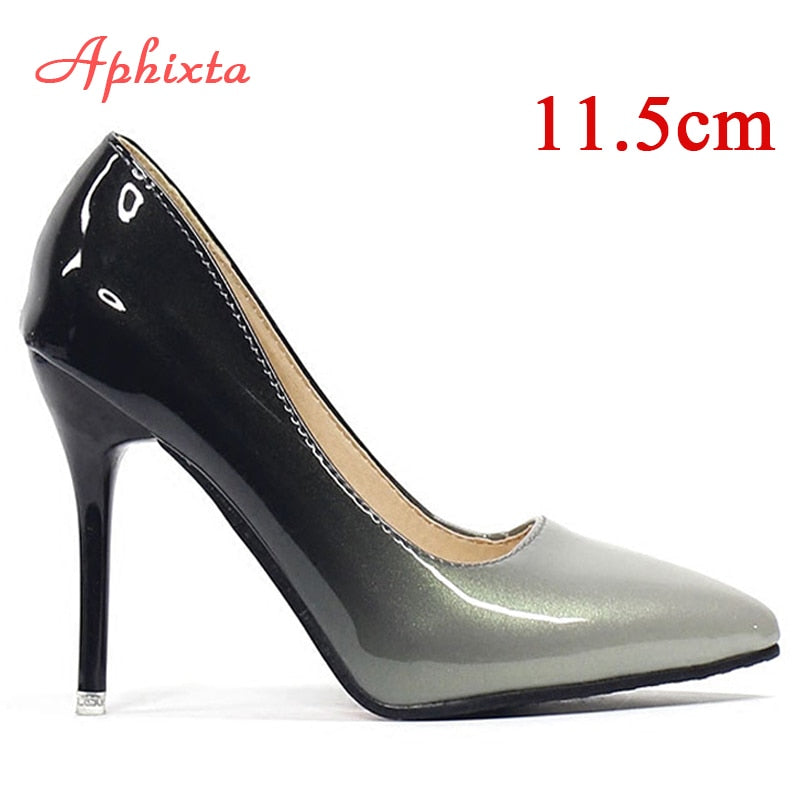 Pointed Toe Thin Heel Shoes 10cm Heels  Shoes