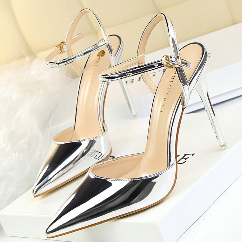 Shoes Fashion Sandals High Heels Pointed Toe Women Pumps