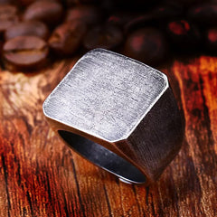 Round and square fashion ring jewelry