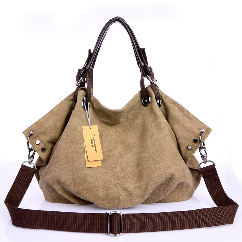 Women Canvas Messenger Bags Female Crossbody Bags