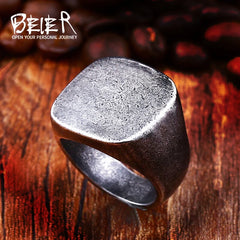 Round and square fashion ring jewelry