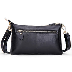 Women Genuine Leather Clutches Candy Color Shoulder Bags