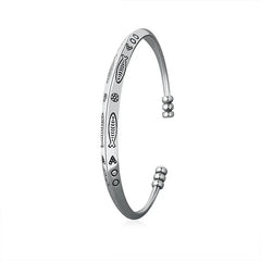 Silver Color  Fashion Fish Triangle Bracelet