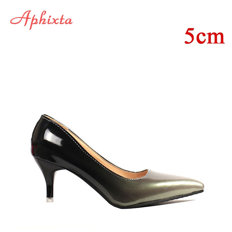 Pointed Toe Thin Heel Shoes 10cm Heels  Shoes