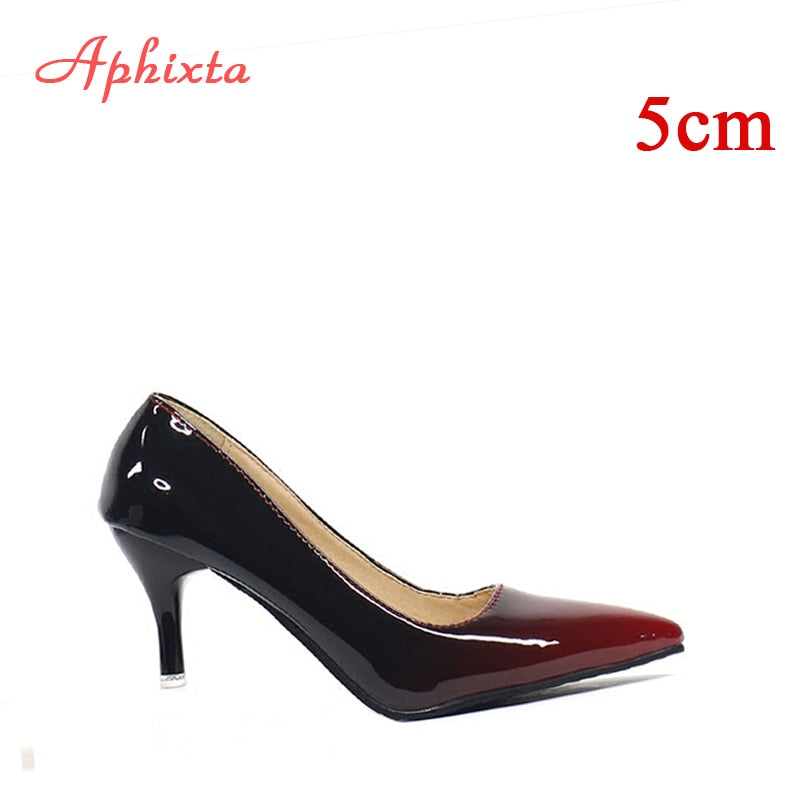 Pointed Toe Thin Heel Shoes 10cm Heels  Shoes