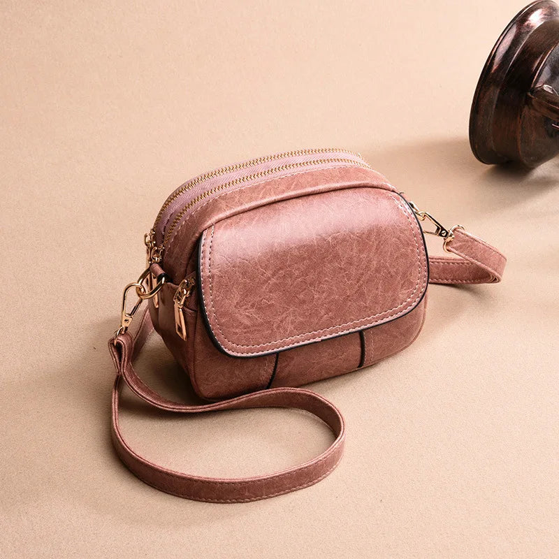 Small Shoulder Bags Ladies Pu Leather Messenger Bags Fashion