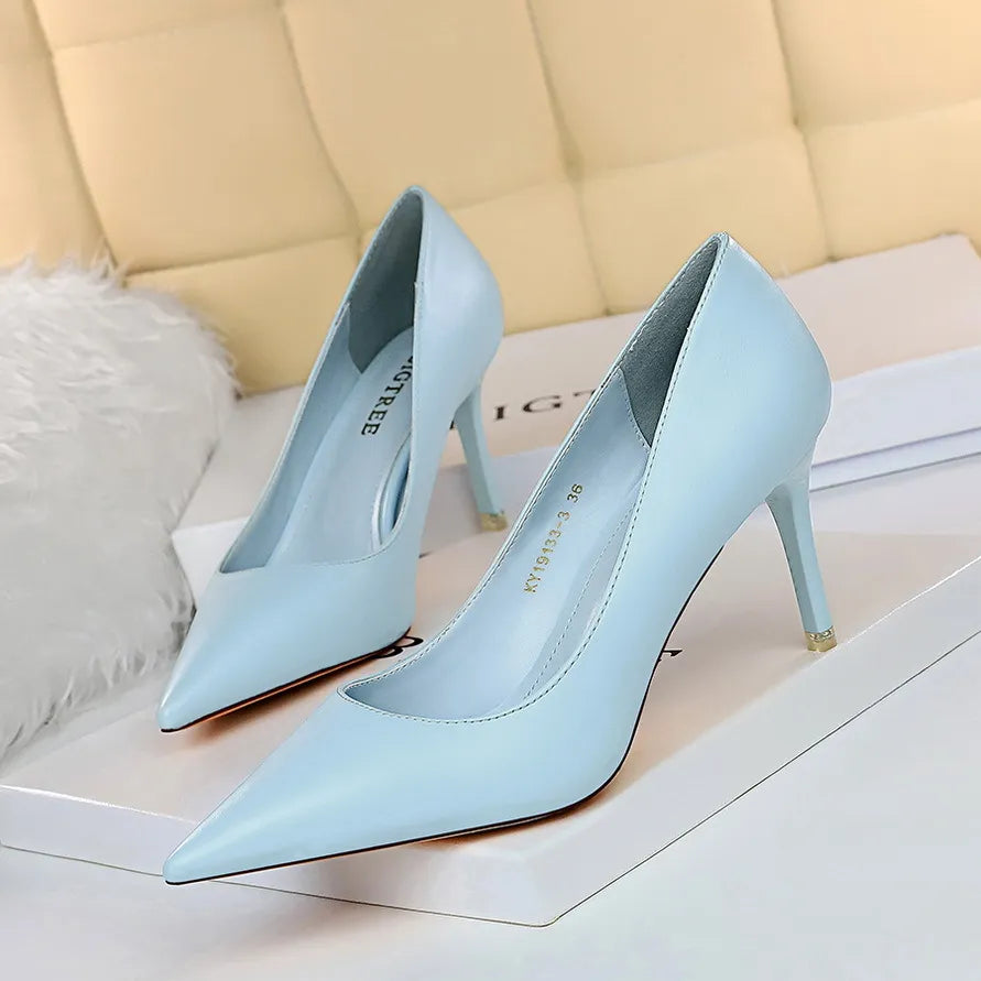 Shoes Women Pumps Fashion High Heels Shoes