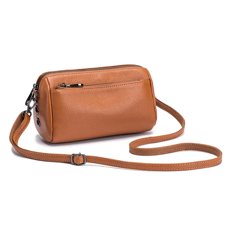 Women's Genuine Leather Shoulder Bags Small Messenger Fashion