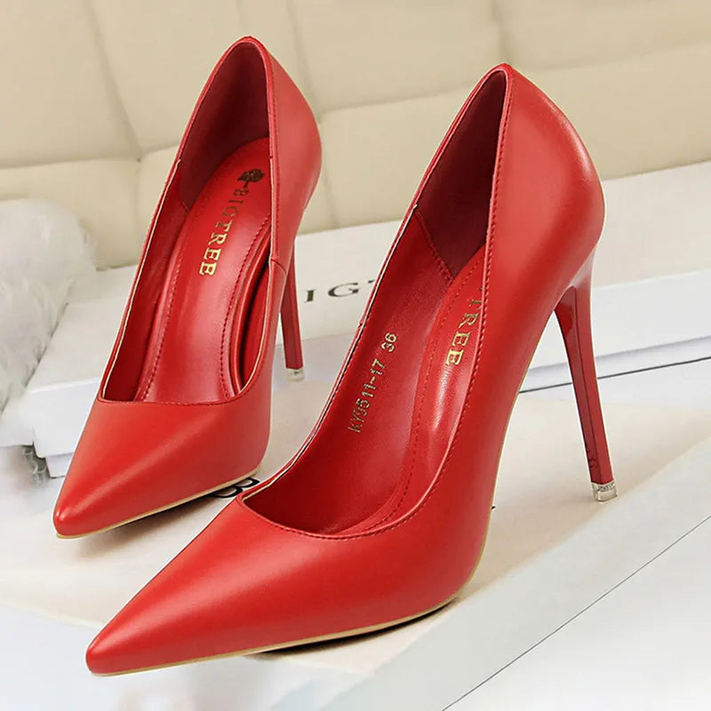 Shoes Women Pumps Fashion High Heels Shoes