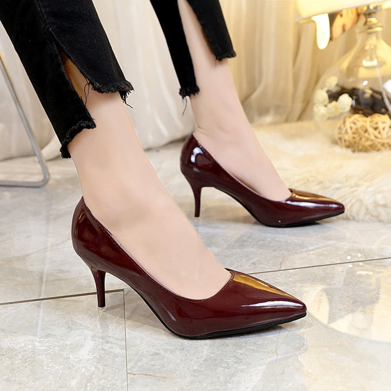 Thin Heels Pumps Women Stiletto-heel Dress Women Shoes