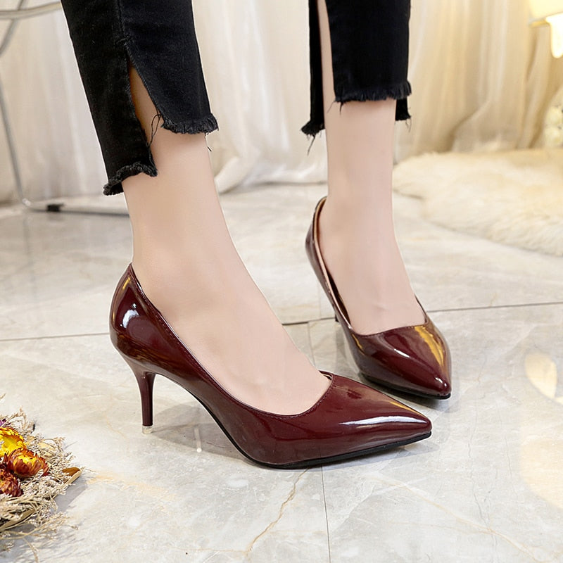 Thin Heels Pumps Women Stiletto-heel Dress Women Shoes