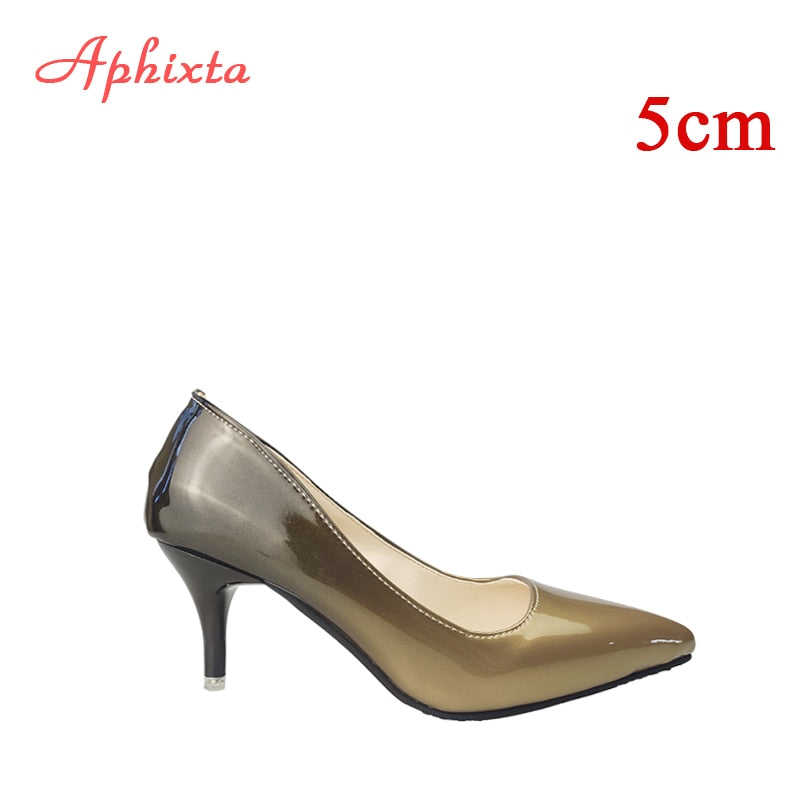 Pointed Toe Thin Heel Shoes 10cm Heels  Shoes