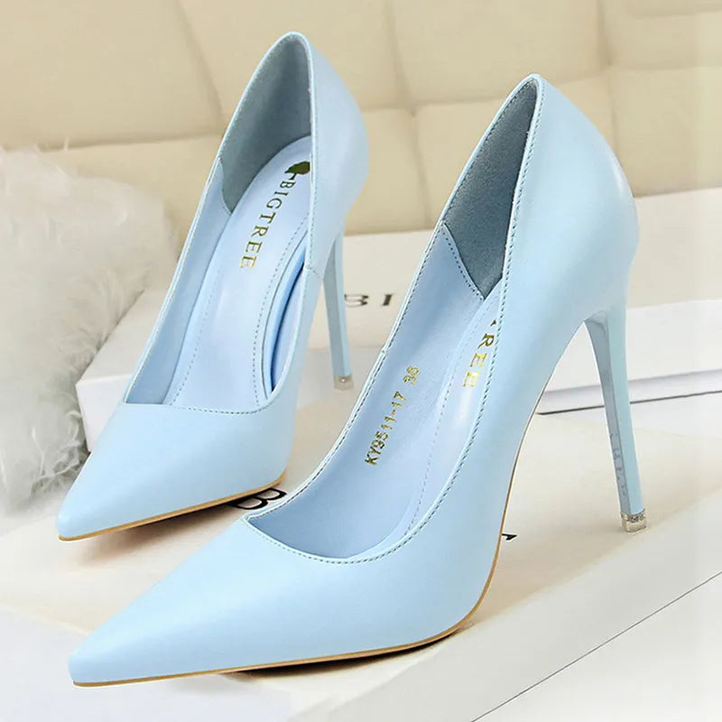 Shoes Women Pumps Fashion High Heels Shoes