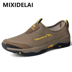 Summer Mesh Shoes Men Sneakers Plus Size Lightweight Breathable