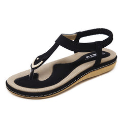 Women Sandals Bohemian Style Leather Comfortable Outdoor