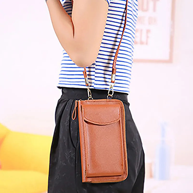 Fashion Mobile Phone Bag for PU Leather Small Crossbody Bag