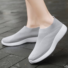 Women Shoes Breathable Flats Elastic Flat Shoes
