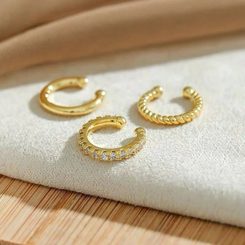 Fashion Ear Cuffs Without Piercing Ear Clip Earrings Jewelry Gifts