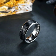 Stainless Steel Men Rings Fashion Jewelry