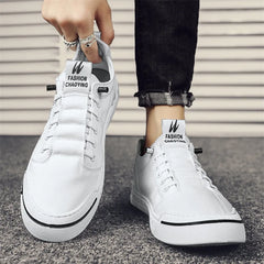 Men Casual Shoes Ice Silk Canvas Outdoor Sneakers