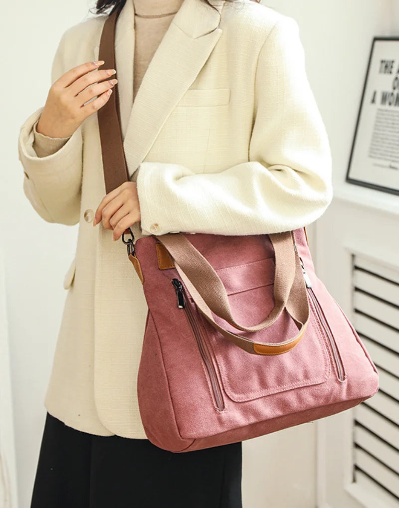 Women's Canvas Shoulder Bag Fashion Outdoor