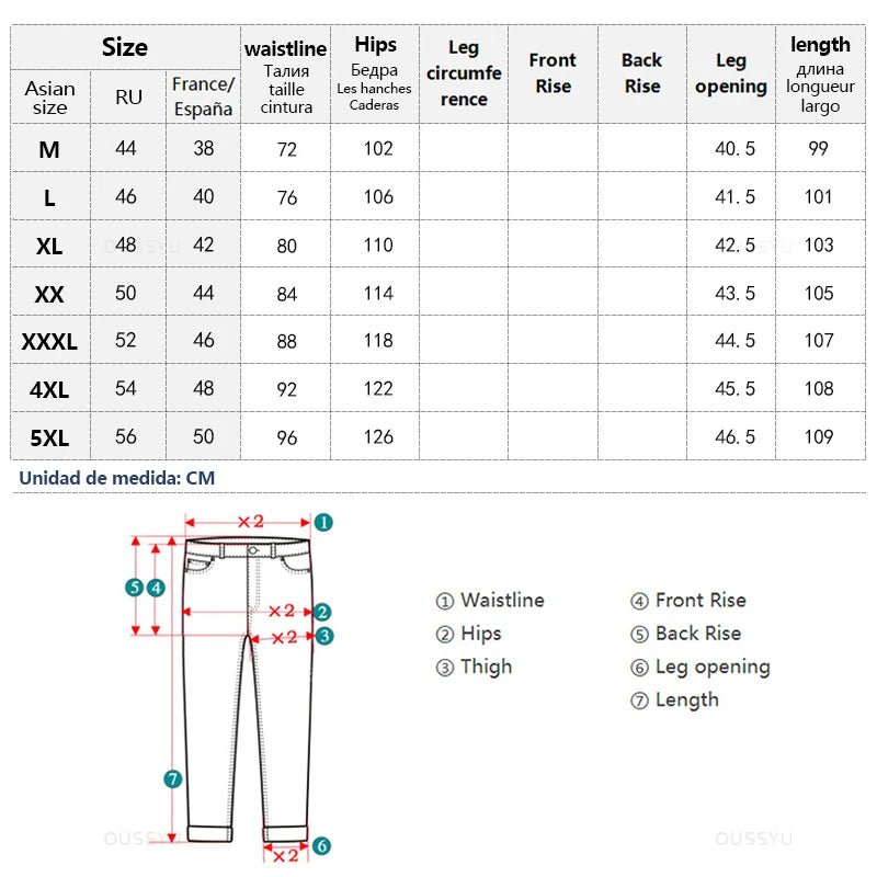 Brand Clothing Summer Lyocell Fabric Jeans Casual Denim Pants Trousers