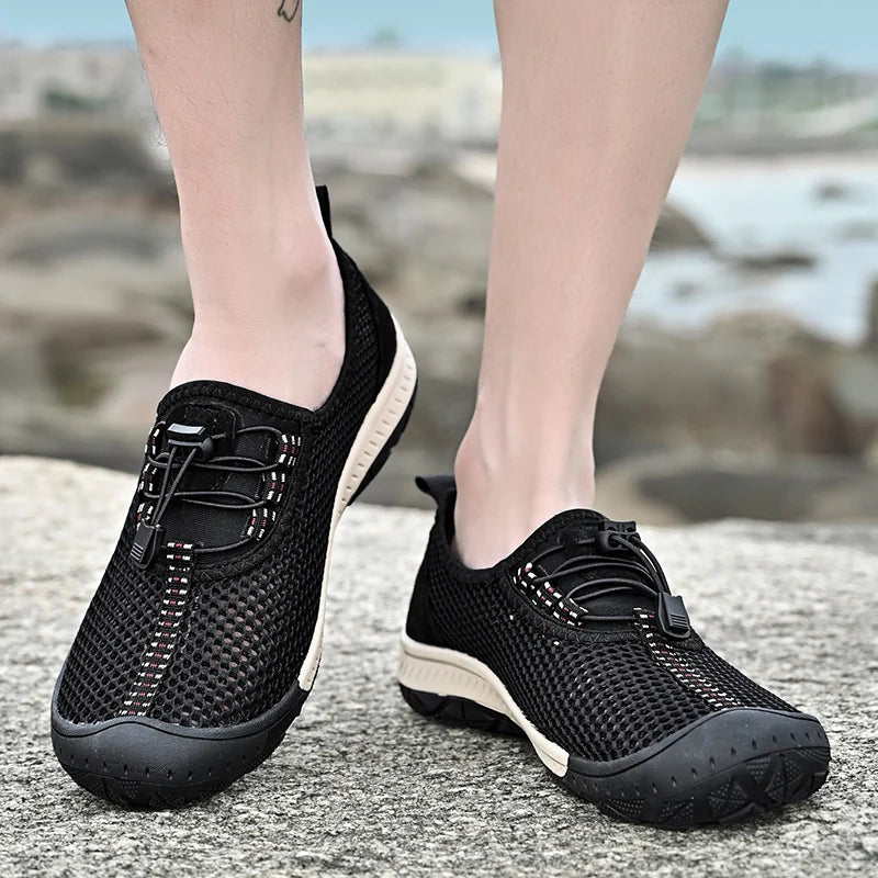 Men Casual Shoes Breathable Mesh Shoes Summer Sneakers