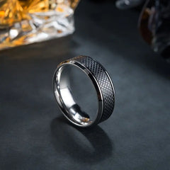 Stainless Steel Men Rings Fashion Jewelry