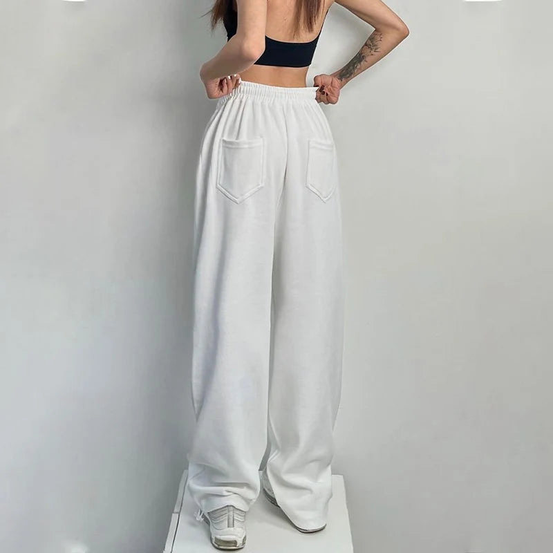 Baggy Sweatpants Hippie Y2K Style Jogger Sports Pants High Waist