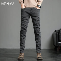 Men's Skinny Jeans Fashion Casual Elastic Denim Trousers