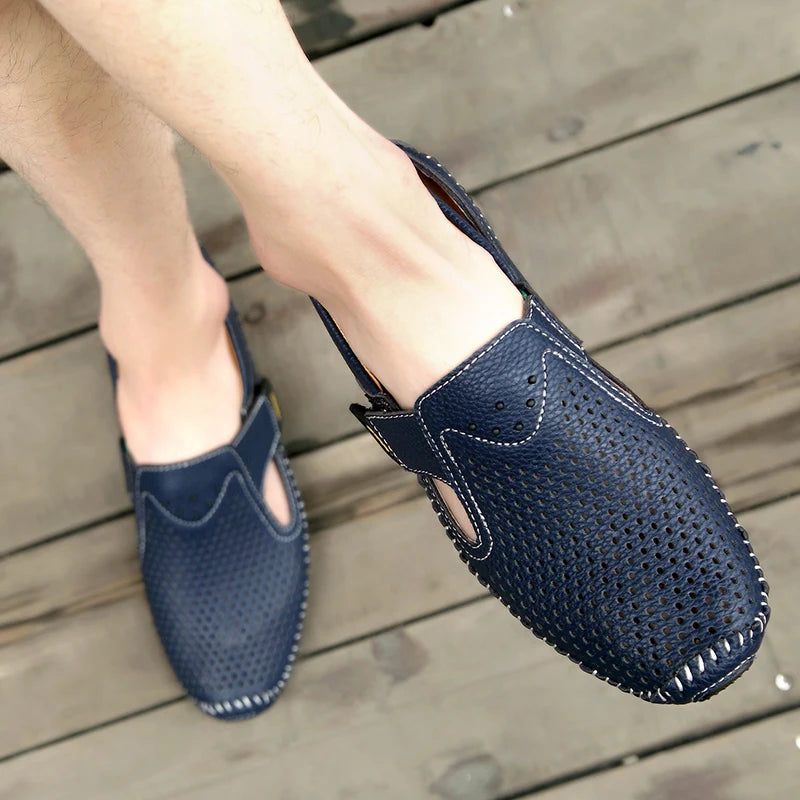 Fashion Men Shoes Casual Brand Slip-On Summer Loafers Moccasins