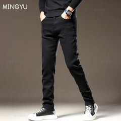 Stretch Skinny Men's Jeans Fashion Cotton Slim Fit Denim Pants