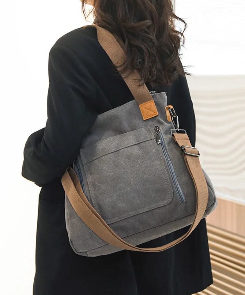 Women's Canvas Shoulder Bag Fashion Outdoor