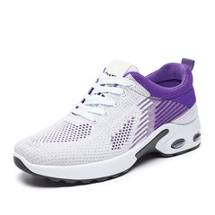Breathable Lace-up Running Shoes for Women Sneakers